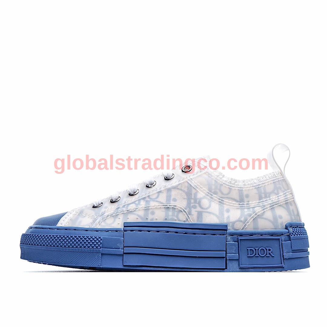 Dior B23 Oblique Slip-on Low Top Sneakers Sheer Print Sneakers